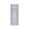 Eternity Band Wedding Ring in 14k White Gold with Round Natural Diamond at Gabriel & Co.
