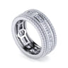 Eternity Band Wedding Ring in 14k White Gold with Round Natural Diamond at Gabriel & Co.
