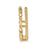Wide Band Easy-Stack Ring 14K Yellow Gold Bujukan