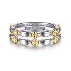 Wide-Band-Easy-Stack-Ring-14K-Yellow-Gold-and-925-Sterling-Silver-Bujukan1