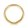 William - 14K Yellow Gold 7mm - Men's Wedding Band in High Polished Finish