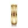 William - 14K Yellow Gold 7mm - Men's Wedding Band in High Polished Finish