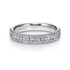 Wilshire - 14k White Gold Diamond Anniversary Band