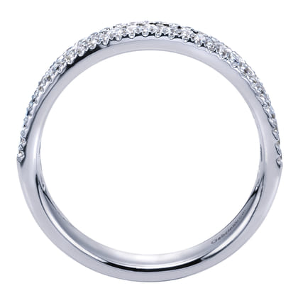 Wilshire - 14k White Gold Diamond Anniversary Band