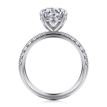 Winslow - 14K White Gold Round Diamond Engagement Ring