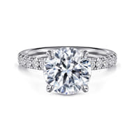 Winslow - 14K White Gold Round Diamond Engagement Ring