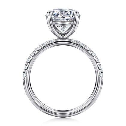 Winslow - 14K White Gold Round Diamond Engagement Ring