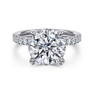 Winslow - 14K White Gold Round Diamond Engagement Ring