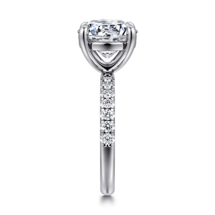 Winslow - 14K White Gold Round Diamond Engagement Ring
