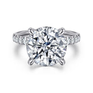 Winslow - 14K White Gold Round Diamond Engagement Ring
