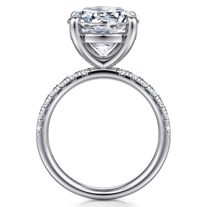 Winslow - 14K White Gold Round Diamond Engagement Ring