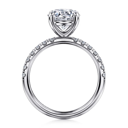 Winslow - 14K White Gold Round Diamond Engagement Ring