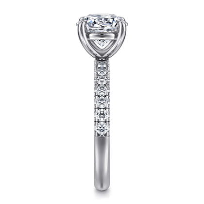 Winslow - 14K White Gold Round Diamond Engagement Ring