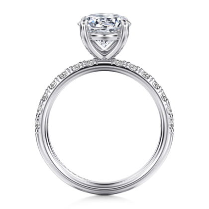 Winslow - 14K White Gold Round Diamond Engagement Ring