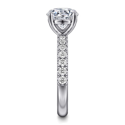Winslow - 14K White Gold Round Diamond Engagement Ring