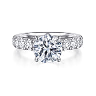 Winslow - 14K White Gold Round Diamond Engagement Ring
