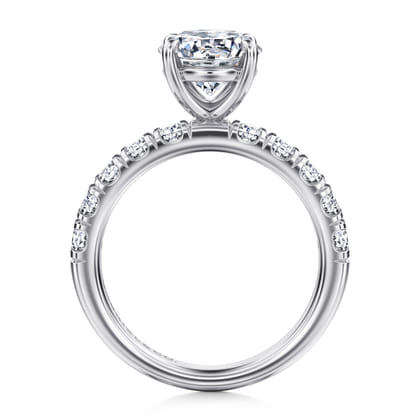 Winslow - 14K White Gold Round Diamond Engagement Ring