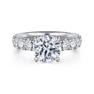 Winslow - 14K White Gold Round Diamond Engagement Ring