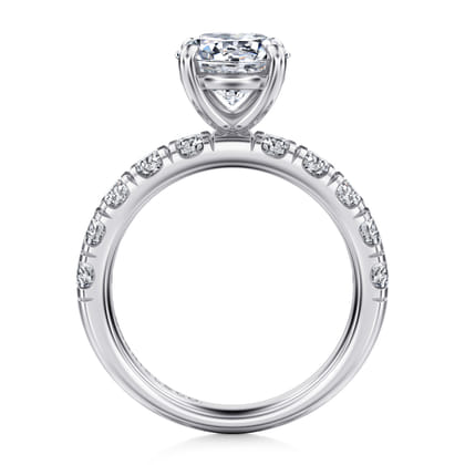 Winslow - 14K White Gold Round Diamond Engagement Ring