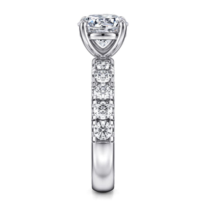 Winslow - 14K White Gold Round Diamond Engagement Ring