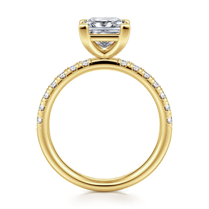 Winslow - 14K Yellow Gold Princess Cut Diamond Engagement Ring