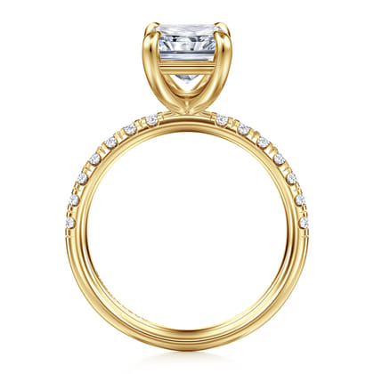 Winslow - 14K Yellow Gold Radiant Cut Diamond Engagement Ring