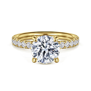 Winslow---14K-Yellow-Gold-Round-Plain-Head-and-2-2mm-Shank-1-2-way-around-pave-Shank1