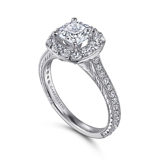 Zelda---Vintage-Inspired-14K-White-Gold-Cushion-Halo-Diamond-Engagement-Ring3