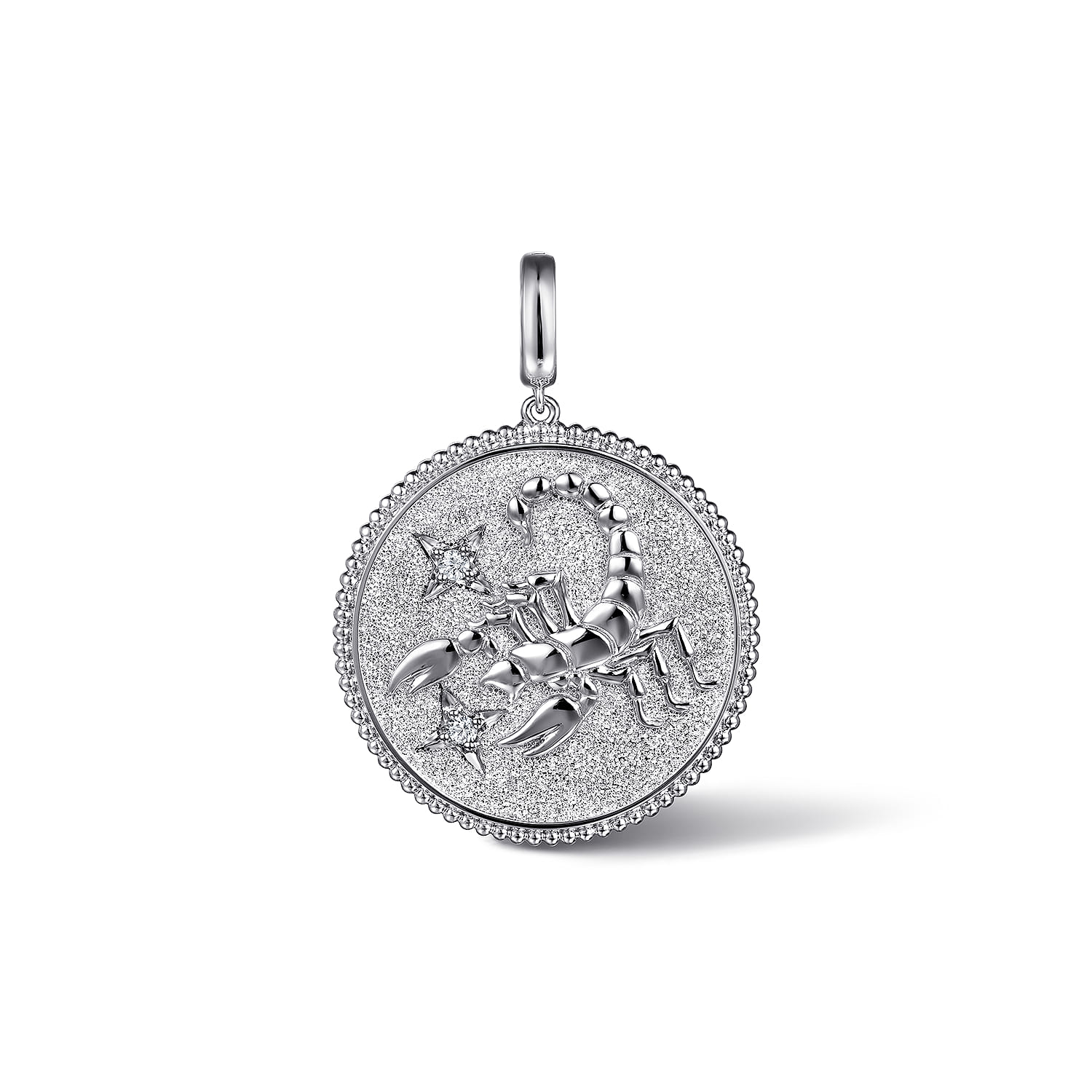 925 Silver Medallion Bujukan Necklace. SKU: PT7588SVJWS | Gabriel