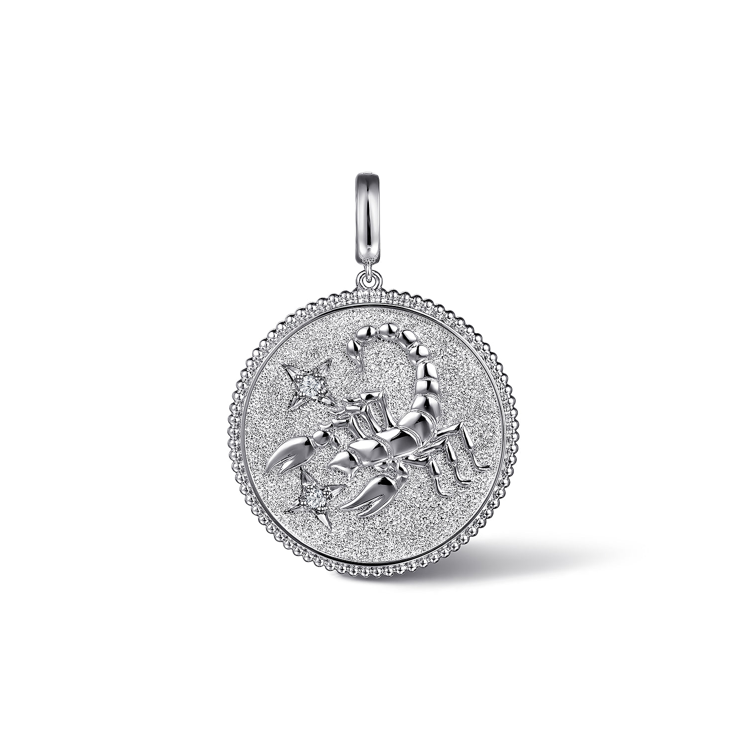 925 Silver Medallion Bujukan Necklace. SKU: PT7588SVJWS | Gabriel