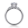 Caye - 14K White Gold Marquise Shape Diamond Engagement Ring - 0.7 ct