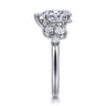 Alexa - 14K White Gold Pear Shape Diamond Engagement Ring - 0.5 ct