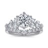 Reena - 14K Yellow Gold Round Diamond Engagement Ring - 0.5 ct