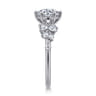 Reena - 14K Yellow Gold Round Diamond Engagement Ring - 0.5 ct