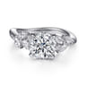 Collette - 14K White Gold Diamond Engagement Ring - 0.5 ct