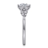 Reena - Platinum Round Diamond Engagement Ring - 0.18 ct