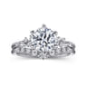 Reena - Platinum Round Diamond Engagement Ring - 0.18 ct