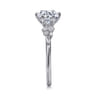 Reena - Platinum Round Diamond Engagement Ring - 0.18 ct