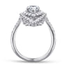 Trinitaria - 14K White Gold Pear Shape Diamond Engagement Ring - 1.21 ct