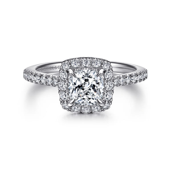 Cushion-Cut Engagement Ring