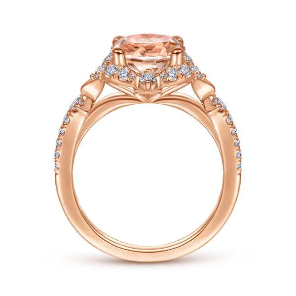 Morganite Engagement Ring