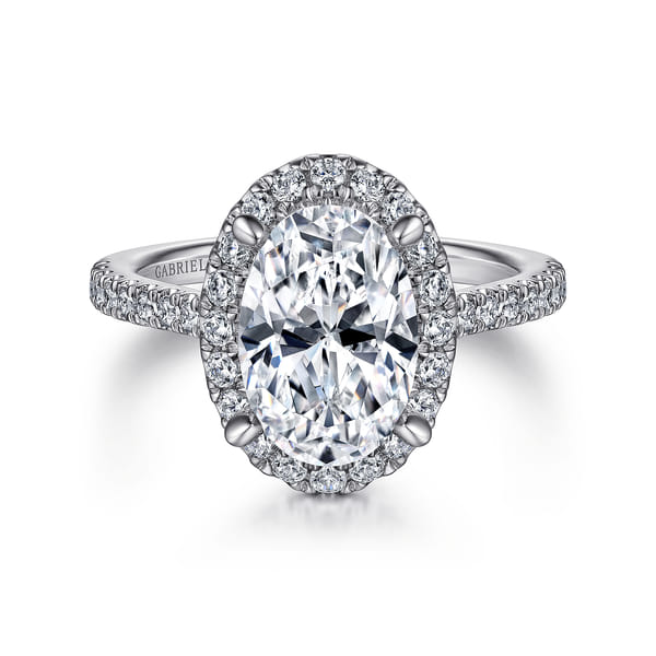 Halo Engagement Ring