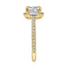14K Yellow Gold Diamond Engagement Ring - 0.62 ct