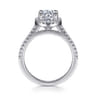 Carly - Platinum Round Halo Diamond Engagement Ring - 0.27 ct