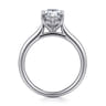 Azucena - 14K White Gold Pear Shape Solitaire Diamond Engagement Ring - 0.06 ct