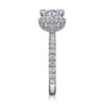 Yale - 14K White Gold Diamond Engagement Ring - 0.75 ct