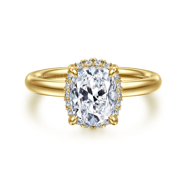 Tyalor Swift Engagement Ring Elongated Cushion-Cut Engagement Ring