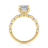 Adeena - 14K Yellow Gold Diamond Engagement Ring - 0.36 ct