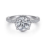 Senne - Platinum Round Diamond Engagement Ring - 0.4 ct