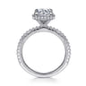 Senne - Platinum Round Diamond Engagement Ring - 0.4 ct
